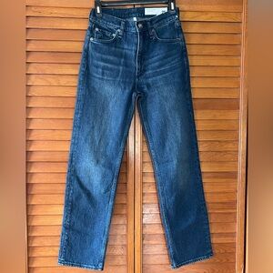 Rag & Bone The Harlow Mid Rise Straight Full Length Vintage Stretch.Size 25
#289
